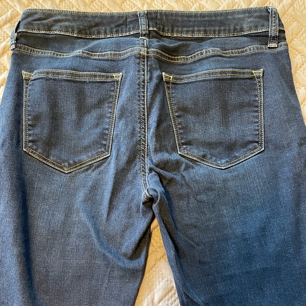 Dark Wash Skinny Jeans - Picture 9 of 11